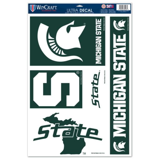 Michigan State Spartans NCAA 11"x17" Ultra Decal Sheet