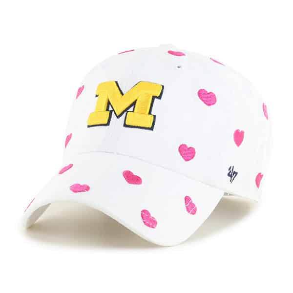 pink michigan hat