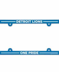 Detroit Lions NFL License Plate Frame - Full Color