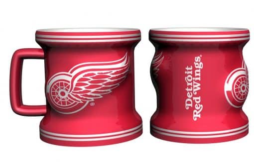 Detroit Red Wings NHL Sculpted Mini Mug Shot Glass
