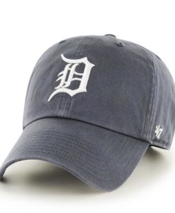Detroit Tigers 47 Vintage Navy Clean Up Adjustable Hat