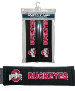 Ohio State Buckeyes Velour Seat Belt Pads