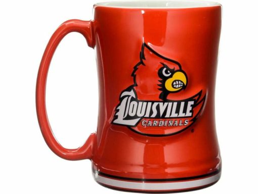 Louisville Cardinals 14oz Sculpted Coffee Mug