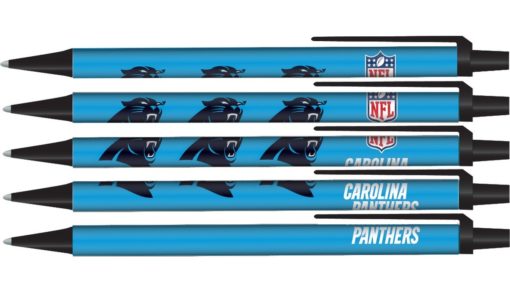 Carolina Panthers Click Pens - 5 Pack