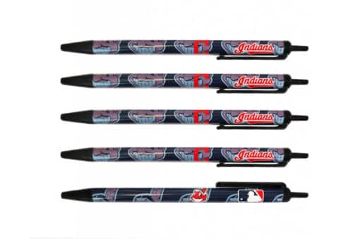 Cleveland Indians 5 Pack Click Pens