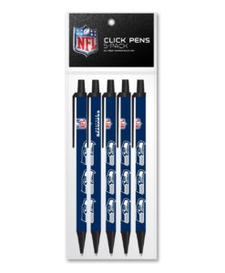 Seattle Seahawks Click Pens - 5 Pack