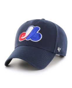 Montreal Expos 47 Brand Cooperstown Legend Navy MVP Adjustable Hat