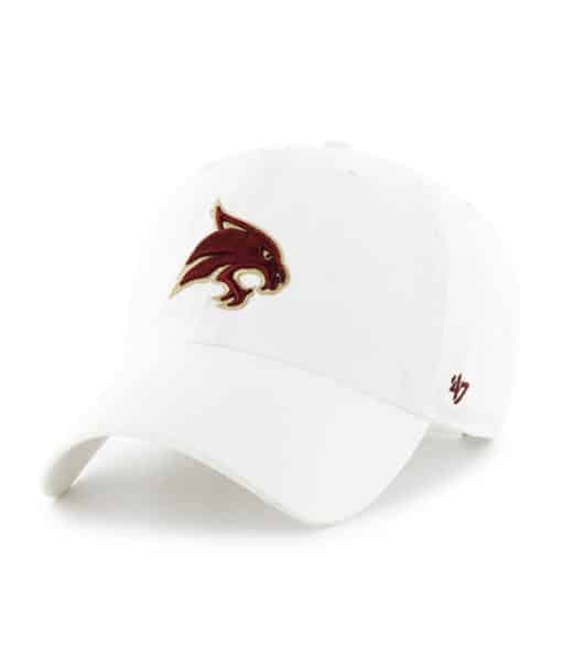 Texas State Bobcats 47 Brand White Clean Up Adjustable Hat