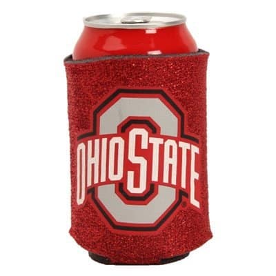 Ohio State Buckeyes Can Holder - Glitter