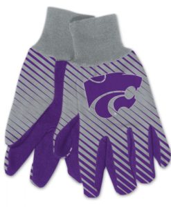 Kansas State Wildcats Two Tone Gloves - Adult
