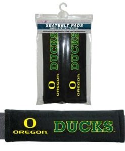 Oregon Ducks Velour Seat Belt Pads