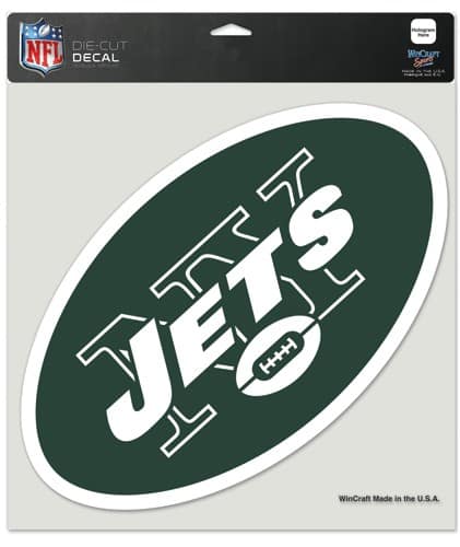 New York Jets Die-Cut Decal - 8