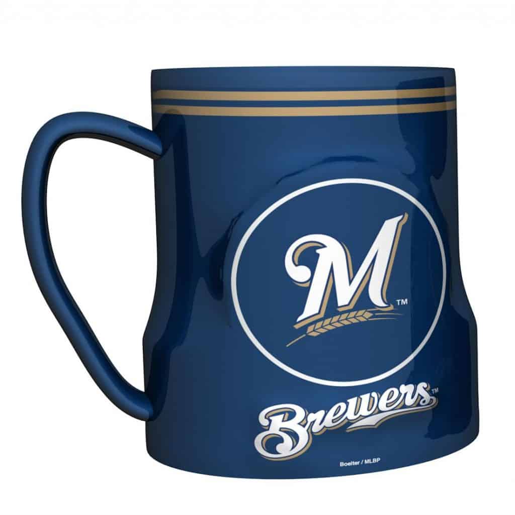 Milwaukee Brewers Coffee Mug - 18oz Game Time - Detroit Game Gear