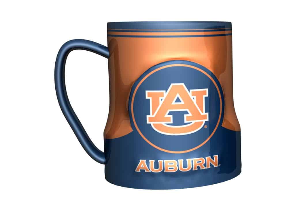 Auburn Tigers Coffee Mug - 18oz Game Time - Detroit Game Gear