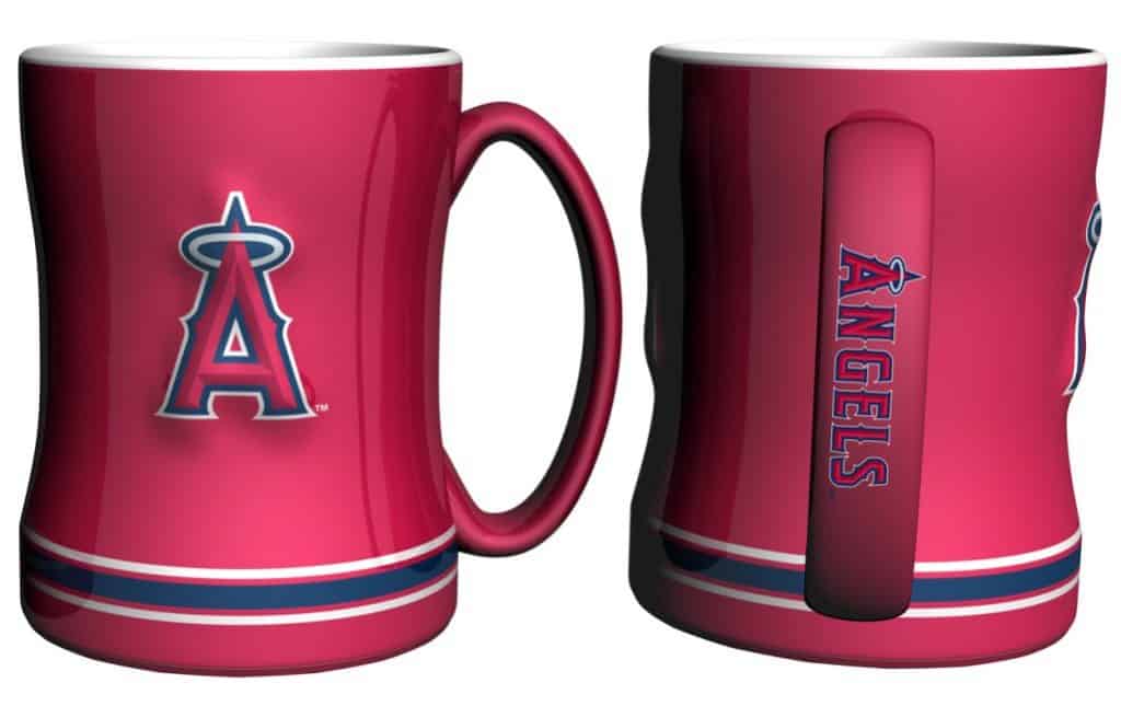 Los Angeles Angels of Anaheim Coffee Mug - 14oz Sculpted