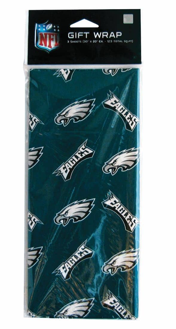 Philadelphia Eagles Gift Wrap  Detroit Game Gear