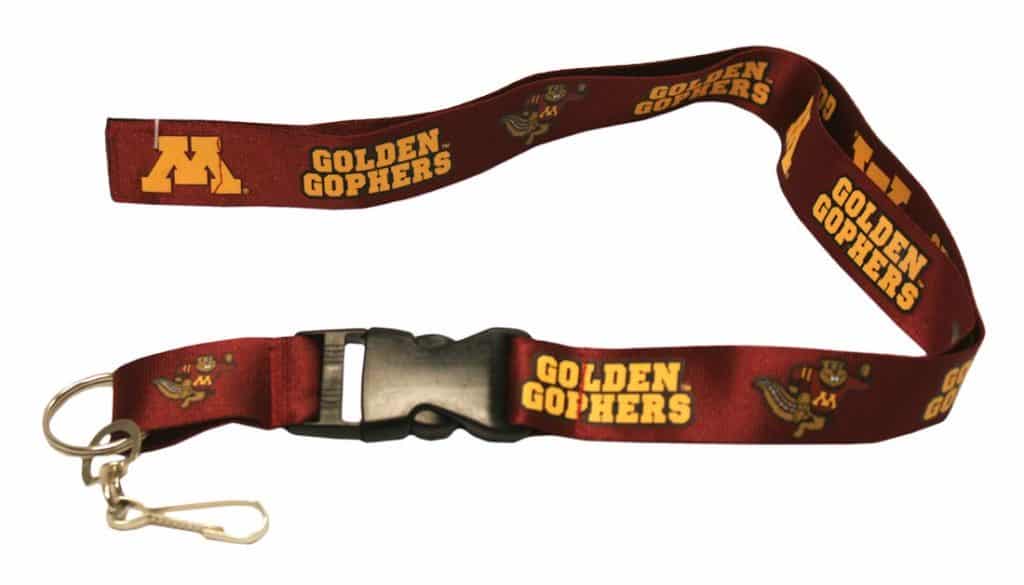 Minnesota Golden Gophers Breakaway Lanyard with Key Ring - Detroit Game ...