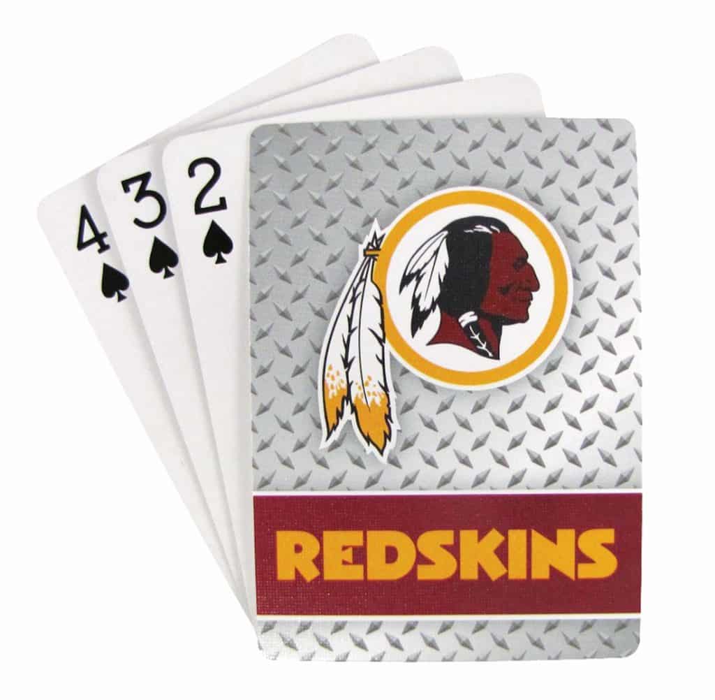 WASHINGTON REDSKINS PLAYING CARDS DECK NEW 