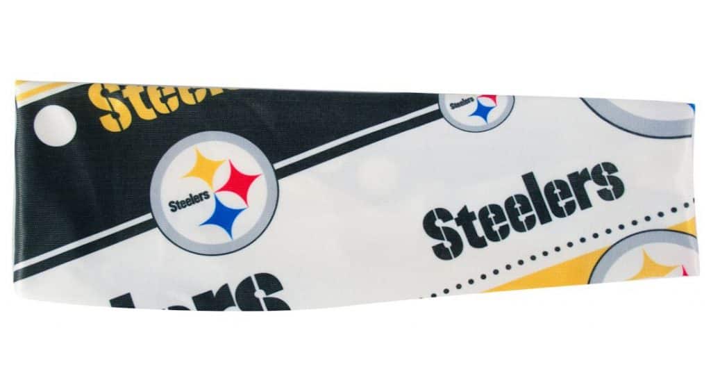 Pittsburgh Steelers Stretch Patterned Headband