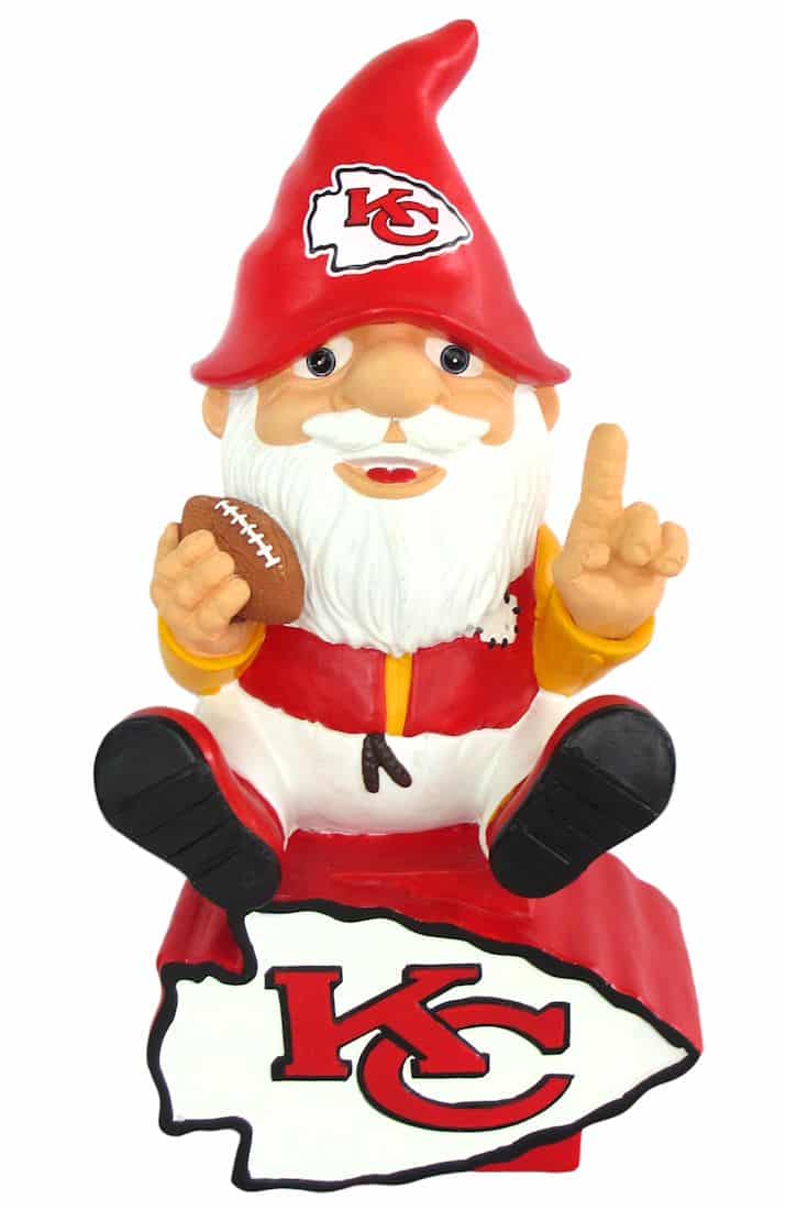 Kansas City Chiefs Gnome On Team Logo - Detroit Game Gear