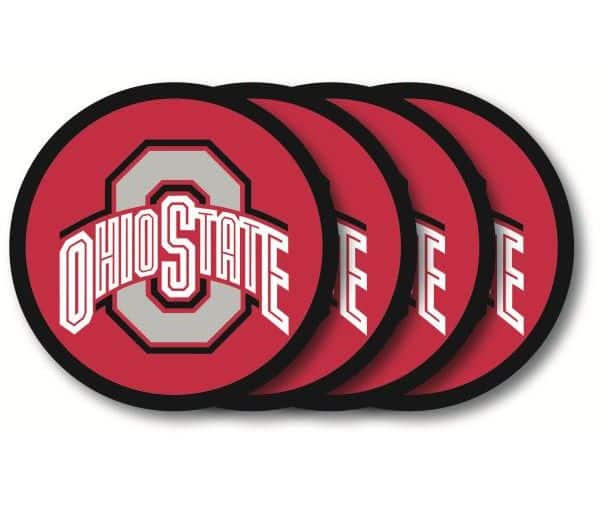 Ohio State Buckeyes Coaster Set - 4 Pack