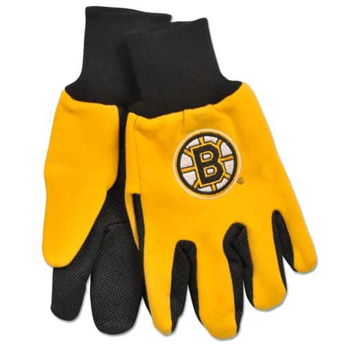 Boston Bruins Two Tone Gloves - Adult