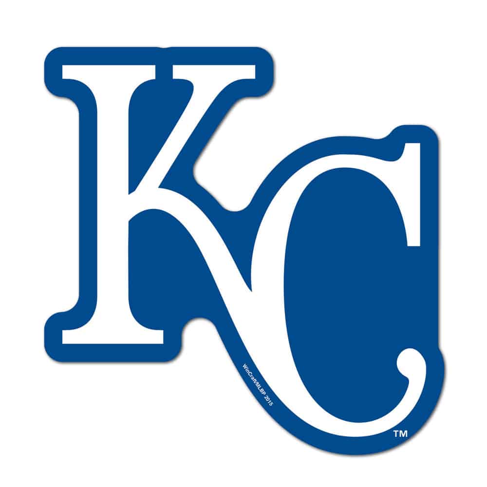 Kansas City Royals Logo on the GoGo - Detroit Game Gear