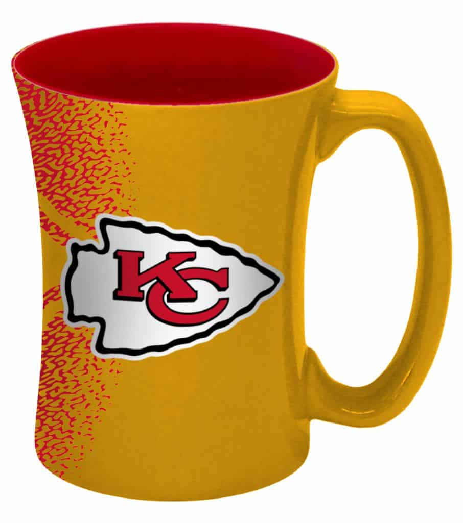 Kansas City Chiefs 14 oz Mocha Coffee Mug