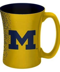 Michigan Wolverines 14 oz Mocha Coffee Mug