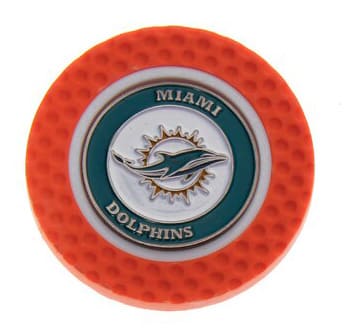 Miami Dolphins Golf Chip with Marker