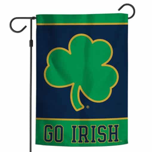 Notre Dame Fighting Irish 12" x 18" Garden Flag - Go Irish