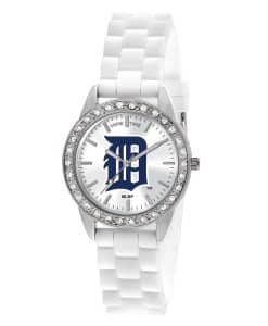 Detroit Tigers Ladies Quartz Analog Frost Watch