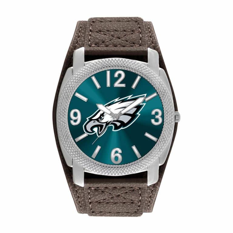 Philadelphia Eagles Mens Quartz Analog Defender Watch - Detroit Game Gear