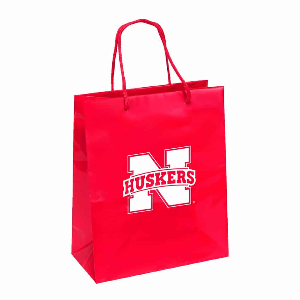 Nebraska Cornhuskers Gift Bag - Elegant Foil - Detroit Game Gear