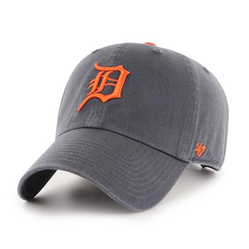 Detroit Tigers 47 Brand Vintage Navy Road Clean Up Adjustable Hat