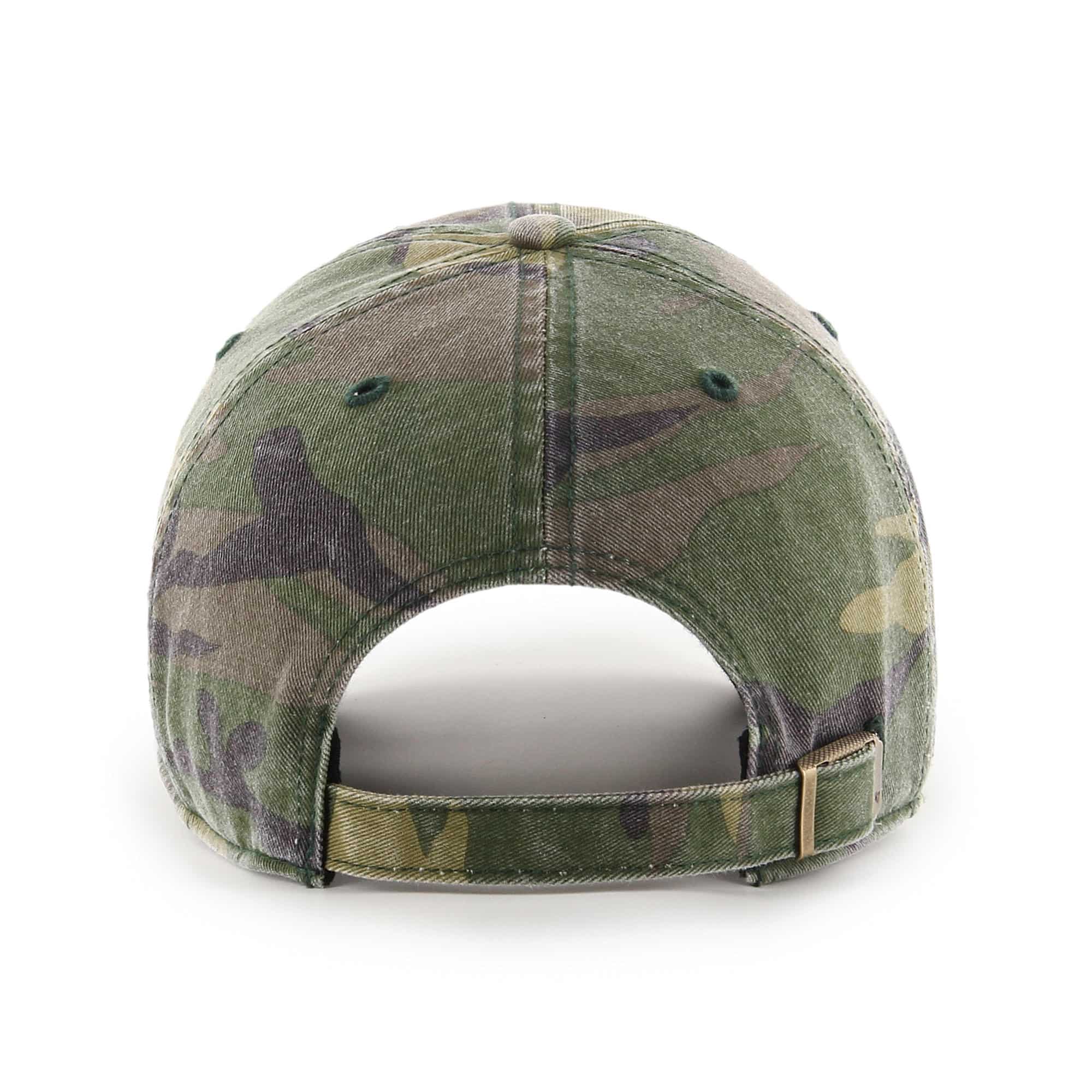 Philadelphia Phillies 47 Brand Green Camo Clean Up Adjustable Hat ...