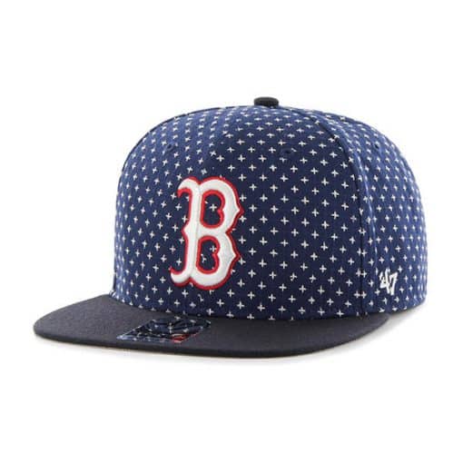 Boston Red Sox 47 Brand Navy CB Captain Snapback Hat