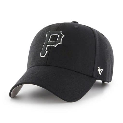Pittsburgh Pirates 47 Brand Black MVP Adjustable Hat