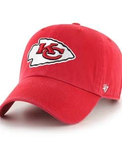 Kansas City Chiefs Clean Up Red 47 Brand Adjustable Hat