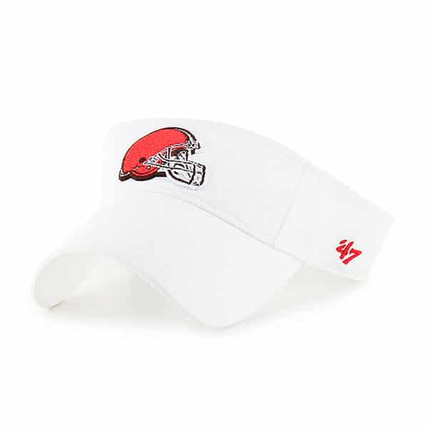 cleveland browns golf visor