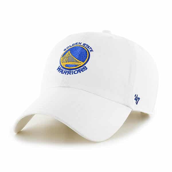 white golden state warriors hat