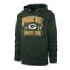 Green Bay Packers Men's 47 Brand Dark Green Franconia Pullover Hoodie