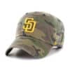 San Diego Padres 47 Brand Cargo Camo Clean Up Adjustable Hat