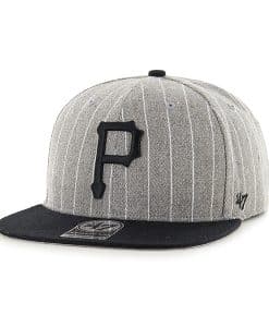 Pittsburgh Pirates Holbrook Captain Gray 47 Brand Adjustable Hat