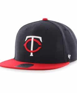 Minnesota Twins Lil Shot Two Tone Captain Navy 47 Brand YOUTH Hat