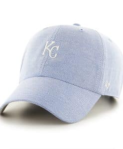 Kansas City Royals Monument Salute Clean Up Periwinkle 47 Brand Adjustable Hat