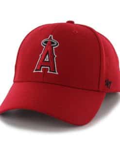 Los Angeles Angels 47 Brand Red Home MVP Adjustable Hat