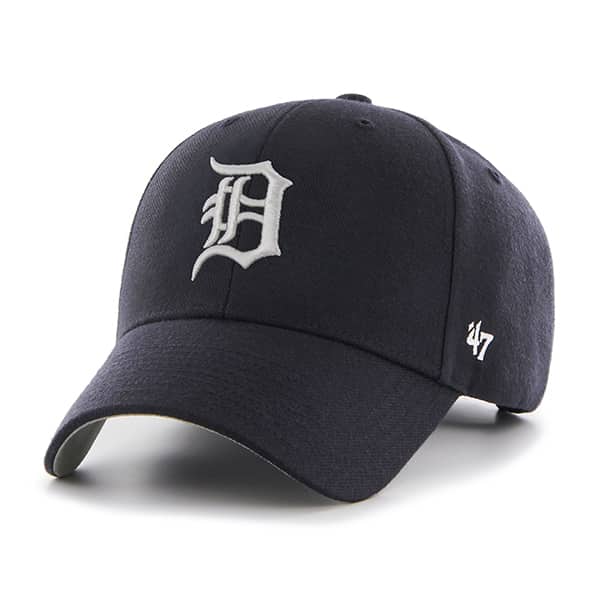 Detroit Tigers 47 Brand Navy Home MVP Adjustable Hat