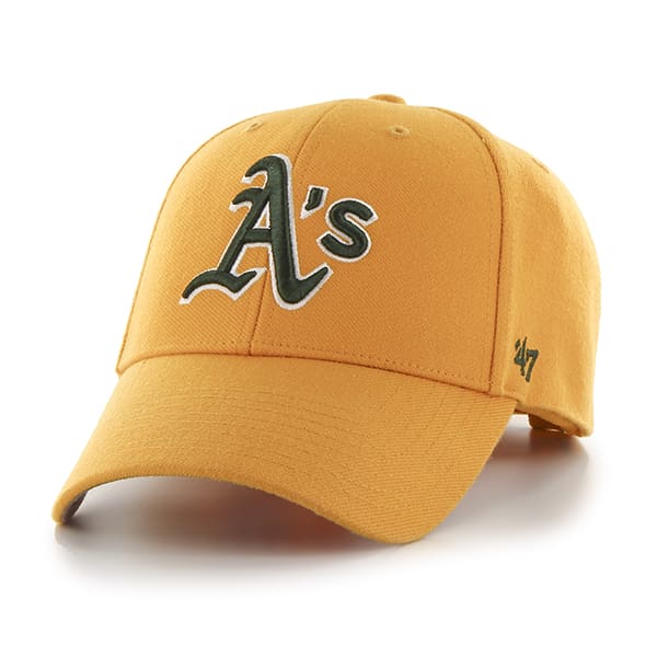Oakland Athletics MVP Gold 47 Brand Adjustable Hat