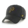Pittsburgh Pirates 47 Brand MVP Black Adjustable Hat